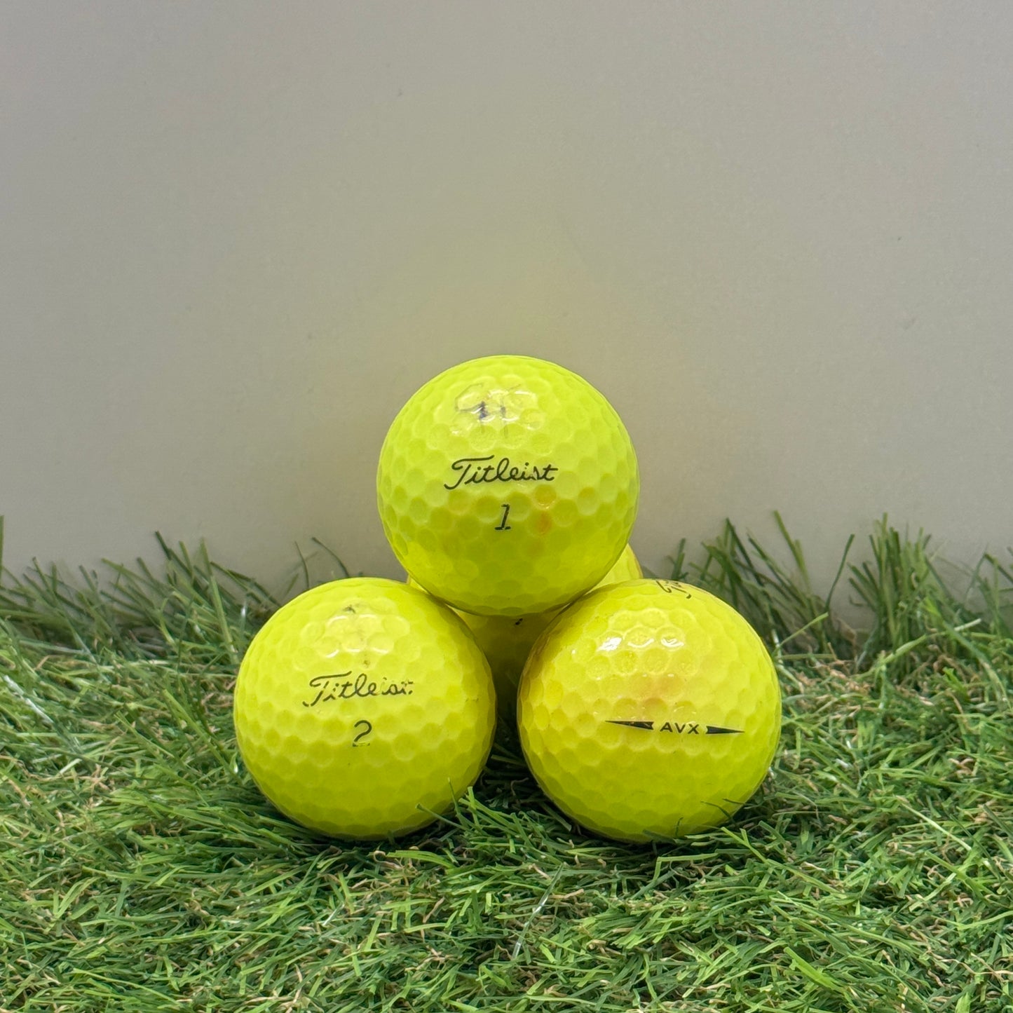 Titleist AVX Yellow