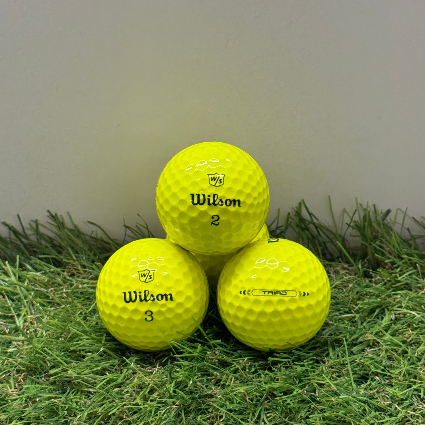 Wilson Triad Yellow