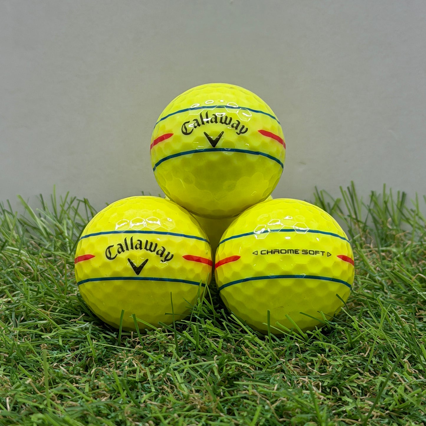 Callaway Chrome Soft Triple Track 360 Yellow