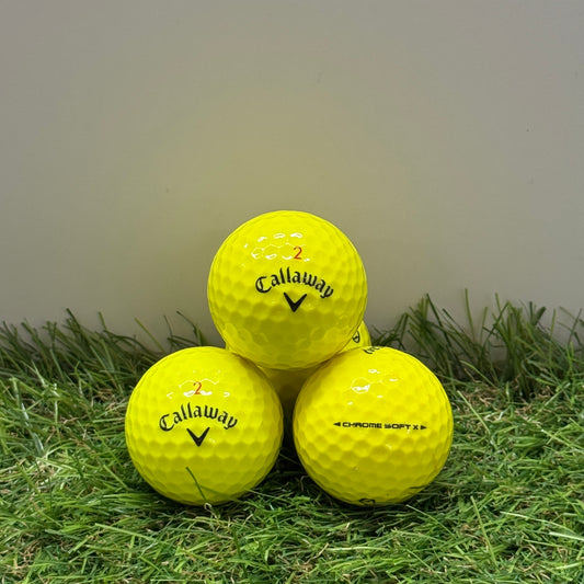 Callaway Chrome Soft X Yellow